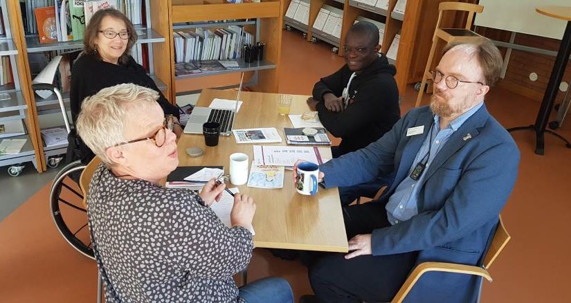 DRW:s möte med Infoteket om funktionshinder i Uppsala Region